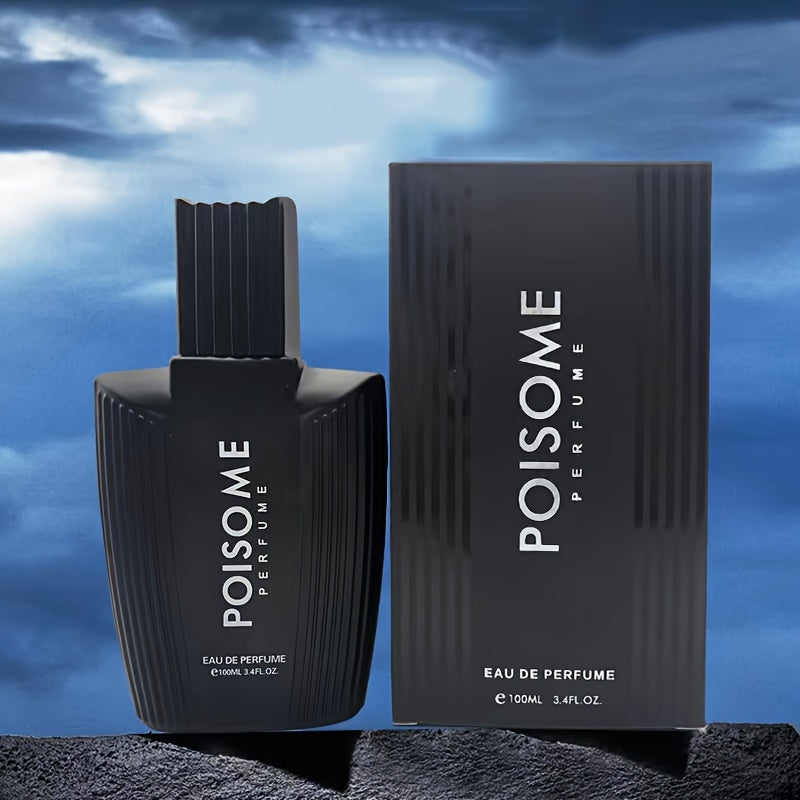 100ml Eau de Parfum for Men - Long-Lasting, Refreshing Cologne with Seductive Scent, Ideal for Dating, Daily Use and Father's Day Gift