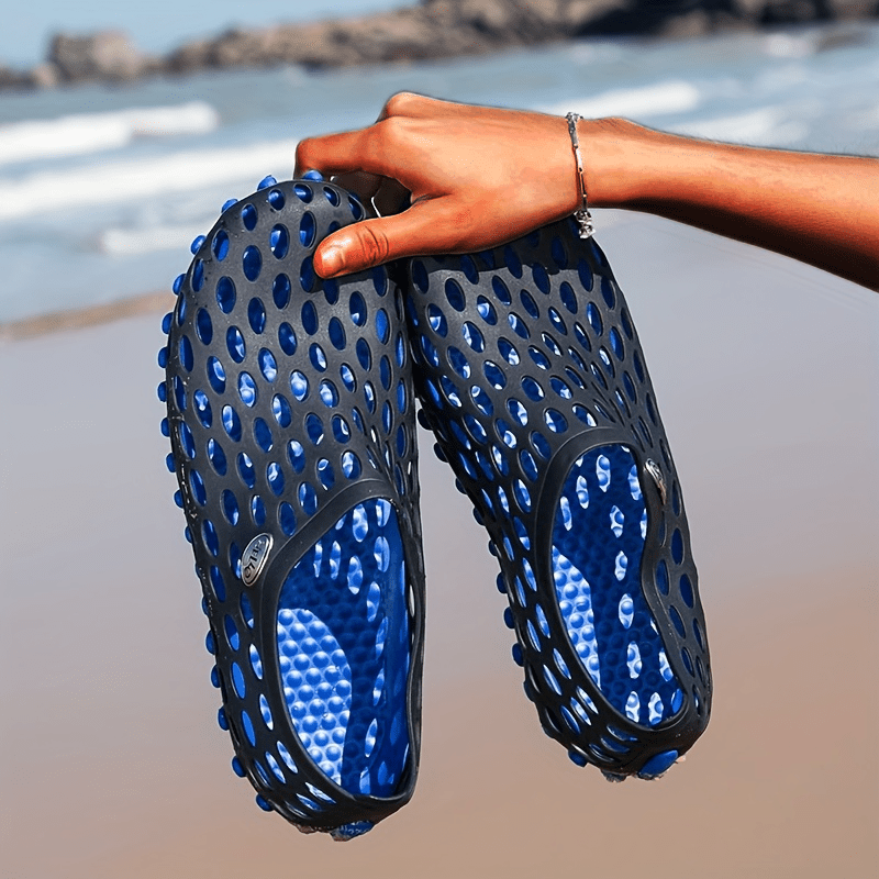 Breathable Unisex Garden Sandals – Non-Slip Summer Slides with Round Toe Design, Ideal for Outdoor Couples Wear