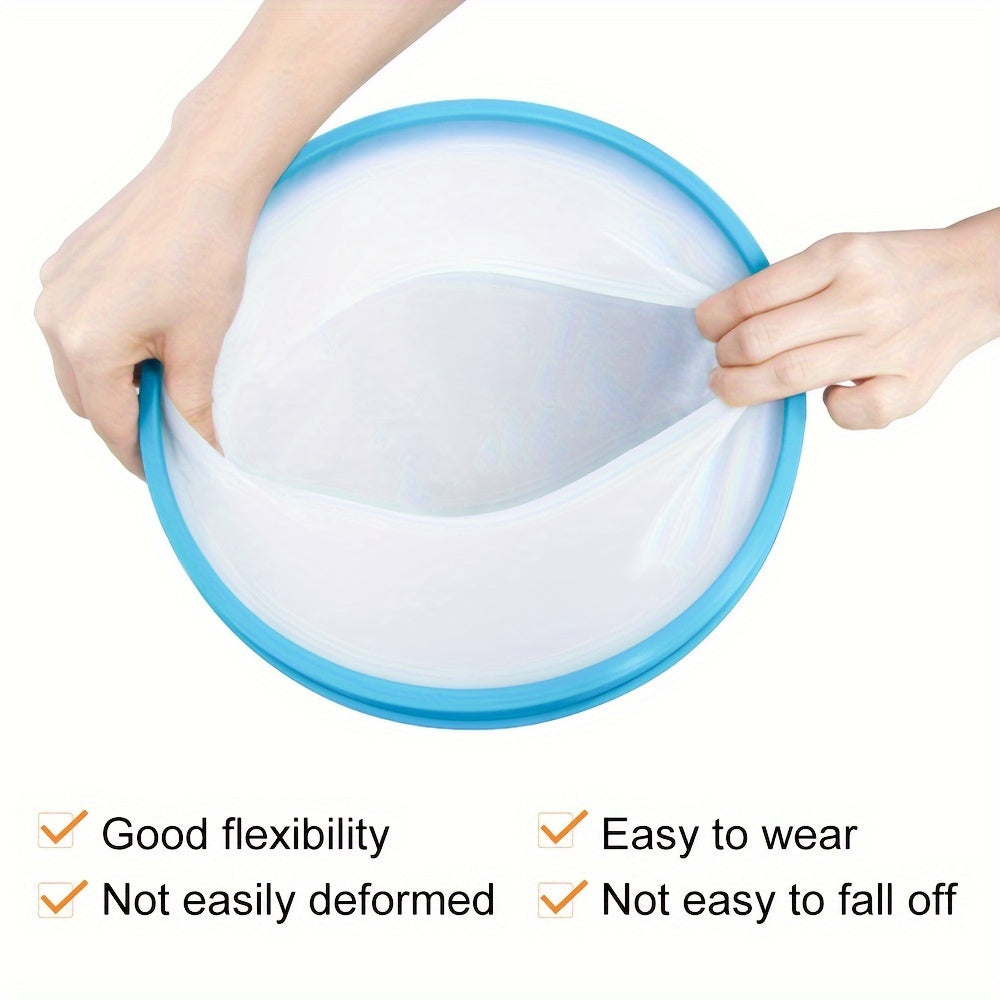 Adult Foot Cast Cover - Reusable Waterproof Bath Protector (7.48''x13.38'') with Watertight Seal for Shower - Fits Most Male and Female Feet