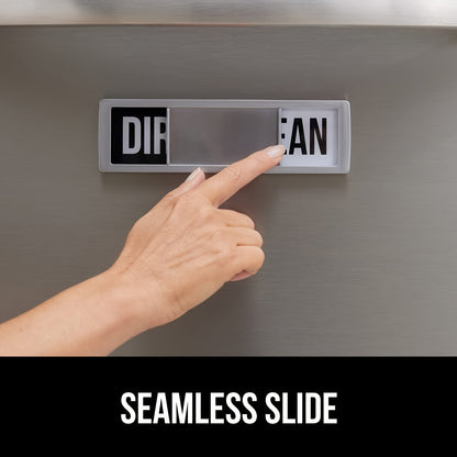 Durable Dishwasher Magnet Sign - High Visibility, Scratch-Proof, Strong Adhesion - Streamline Kitchen Organization & Hassle-Free Cleaning - Perfect for Busy Kitchens!