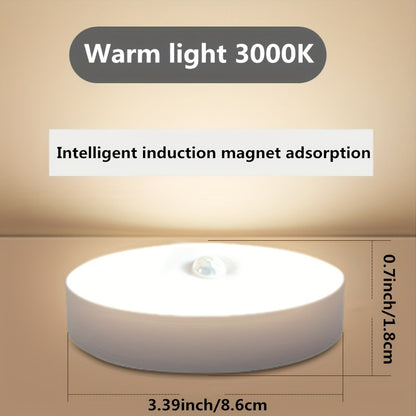 Intelligent Human Sensing Desk Lamp – LED Body Induction Bedside and Staircase Lamp, USB Charging, Creative Gift for Bedroom, Dormitory, and Bookshelf