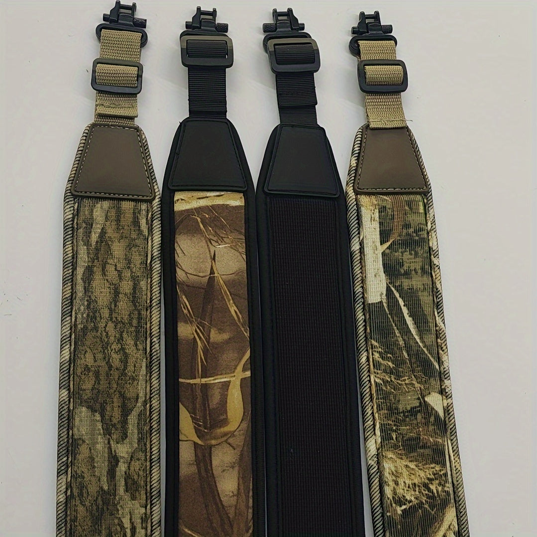 Camo Two-Point Sling with Quick-Release Swivels – Durable Shoulder Strap for Outdoor Adventures – Comfortable, All-Terrain with Seamless Length Adjustment