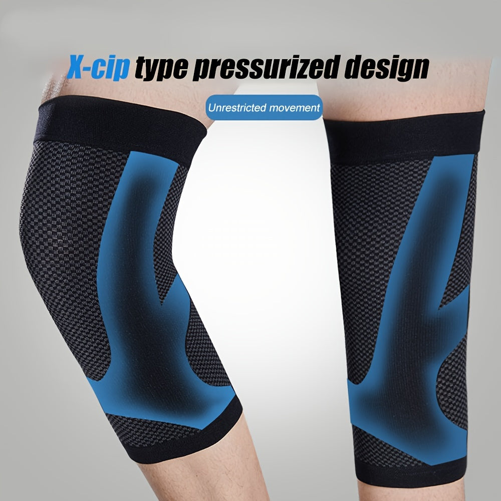 Thin Knee Brace – Elasticated Compression Knee Sleeve for Leg Arthritis and Injury Support