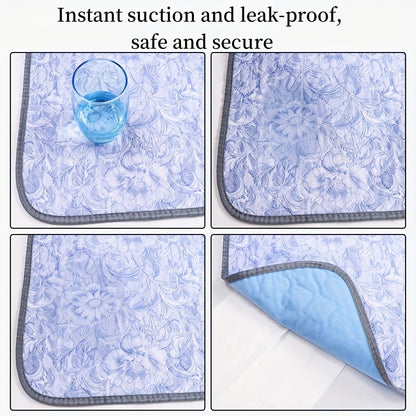 Waterproof and Breathable Wheelchair Cushion for Seniors – Machine Washable, Leak-Proof, Non-Slip, Reusable Care Pad