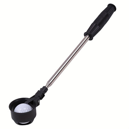 Telescopic Stainless Steel Golf Ball Retriever – Easy Ball Picker for Men’s Golf