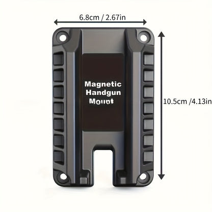 Quick-Attach Magnetic Holster Holder – 1 PC/2 PCS with Hidden Magnet for Vehicle, Truck, Home, Wall, and Table