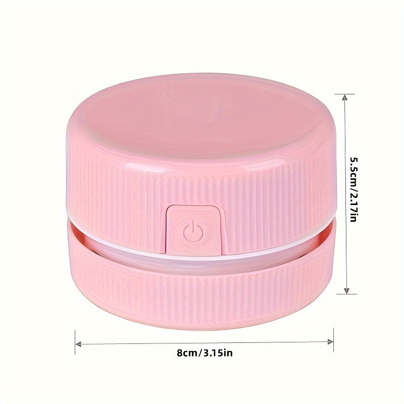 Mini Cute Desktop Vacuum Cleaner - Keep Your Desk Spotless and Dust-Free!