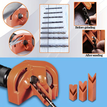 Diamond Drill Bit Sharpener Kit - Portable Manual Tool with Mo Cal Diao Design, Ideal for Home and Father's Day Gift, Restores Dull Bits to Peak Performance