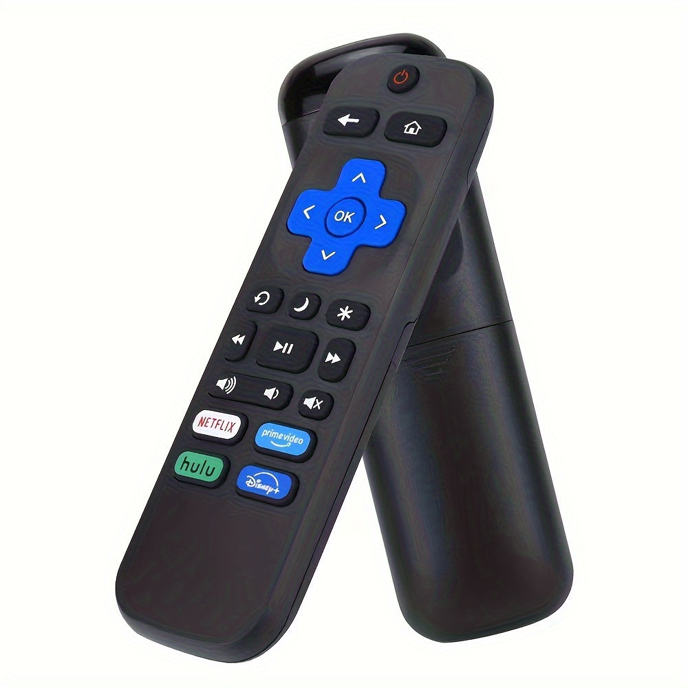 Universal Roku TV Remote Control - Compatible with TCL, Hisense, Onn, Sharp, Element, Westinghouse, Philips TVs - Durable, User-Friendly Design - Not for Roku Stick or Box