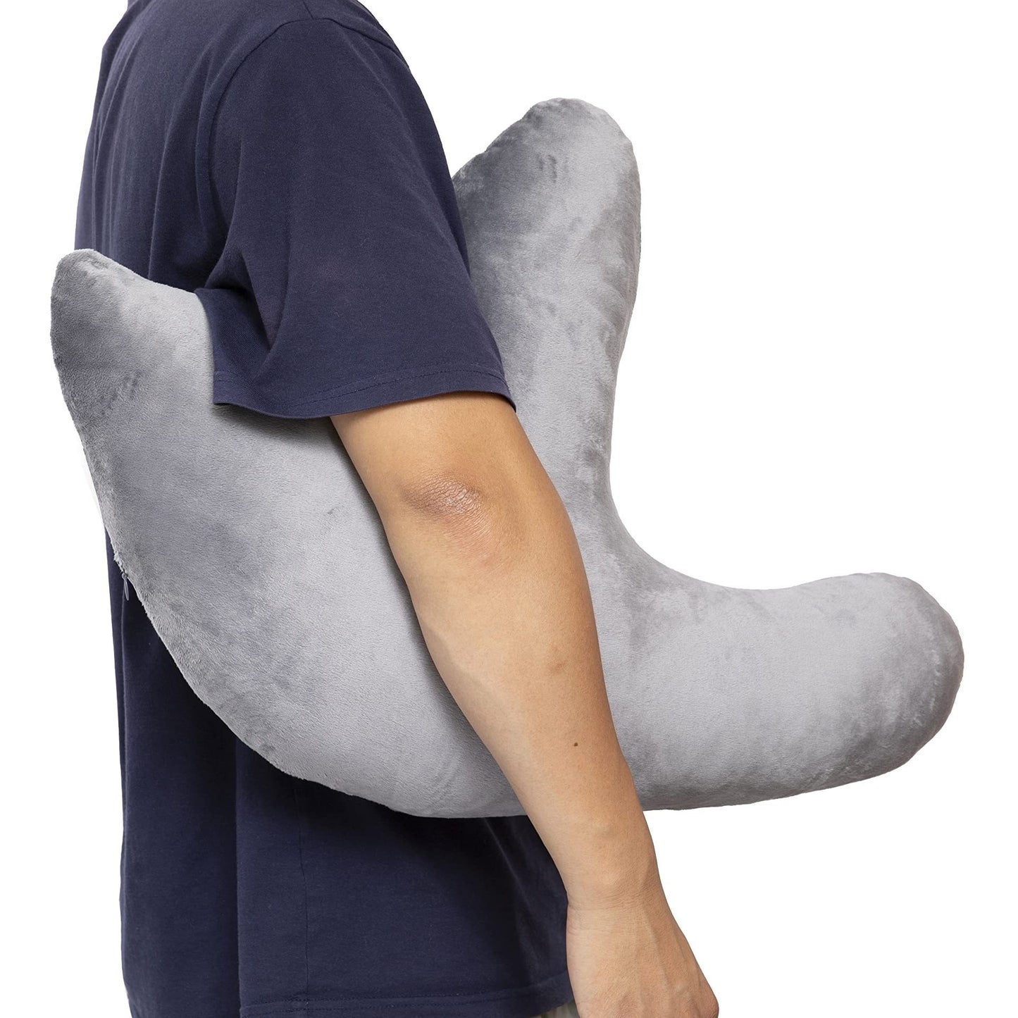 Rotator Cuff Pillow – W-Shaped Shoulder Surgery Pillow for Neck and Shoulder Pain Relief, Ideal for Side Sleepers