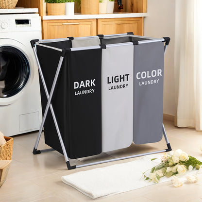 Large Laundry Basket - Durable Hamper for Dirty Clothes Storage - Ideal for Home and College Dorms