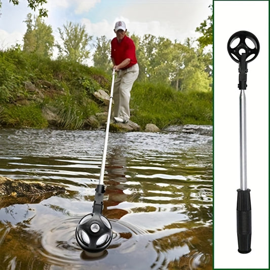 Telescopic Stainless Steel Golf Ball Retriever – Easy Ball Picker for Men’s Golf