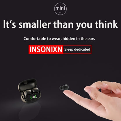 In-Ear Wireless Headset – Mini Ultra Small Sleep Design, Invisible Noise Reduction with High Sound Quality, Voice Touch Operation for Work and Class