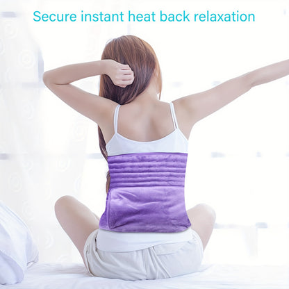 12x24 Heated Pad Wrap with 20" Belt - Adjustable Timer and Heat Levels, 6 Hour Auto Shut-Off, Suitable for Three Seasons