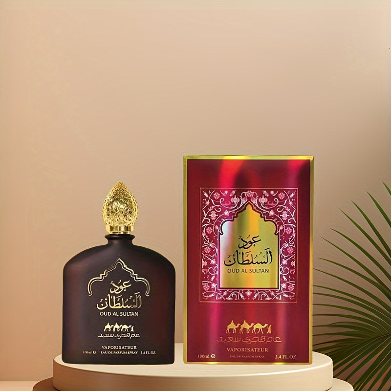 Arabian Unisex Eau De Parfum - 3.38oz, Long-Lasting Woody Scent, Alcohol and Paraben-Free, Perfect for Daily Wear, Dates, Parties and Gifting