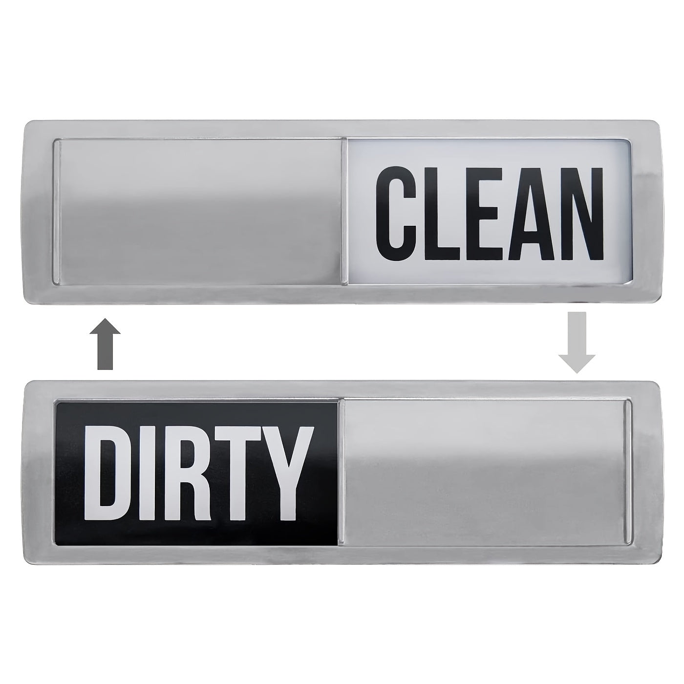 Durable Dishwasher Magnet Sign - High Visibility, Scratch-Proof, Strong Adhesion - Streamline Kitchen Organization & Hassle-Free Cleaning - Perfect for Busy Kitchens!