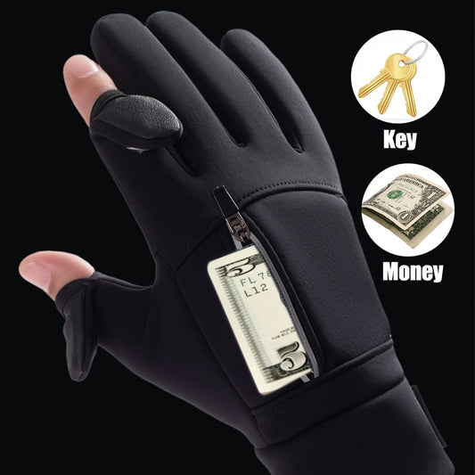 Premium Winter Warm Touch Screen Gloves - Waterproof, Windproof, Insulated for Outdoor Activities - Perfect for Cycling, Fishing, Running, Skiing