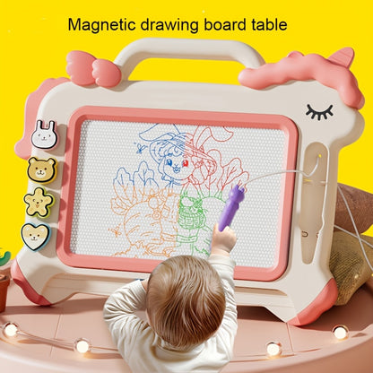 [Customer Favorite] Creative Drawing Board - Educational Toy for Kids 3+, Perfect for Birthdays, Christmas and Halloween Gifts, Random Color Accessories