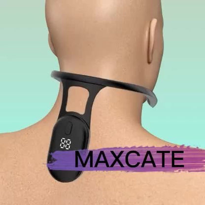 Soothing Neck Lymphatic Drainage Device - Portable Neck Massager for Body Shaping and Correct Posture, Belt Relief Massage Device for Adults