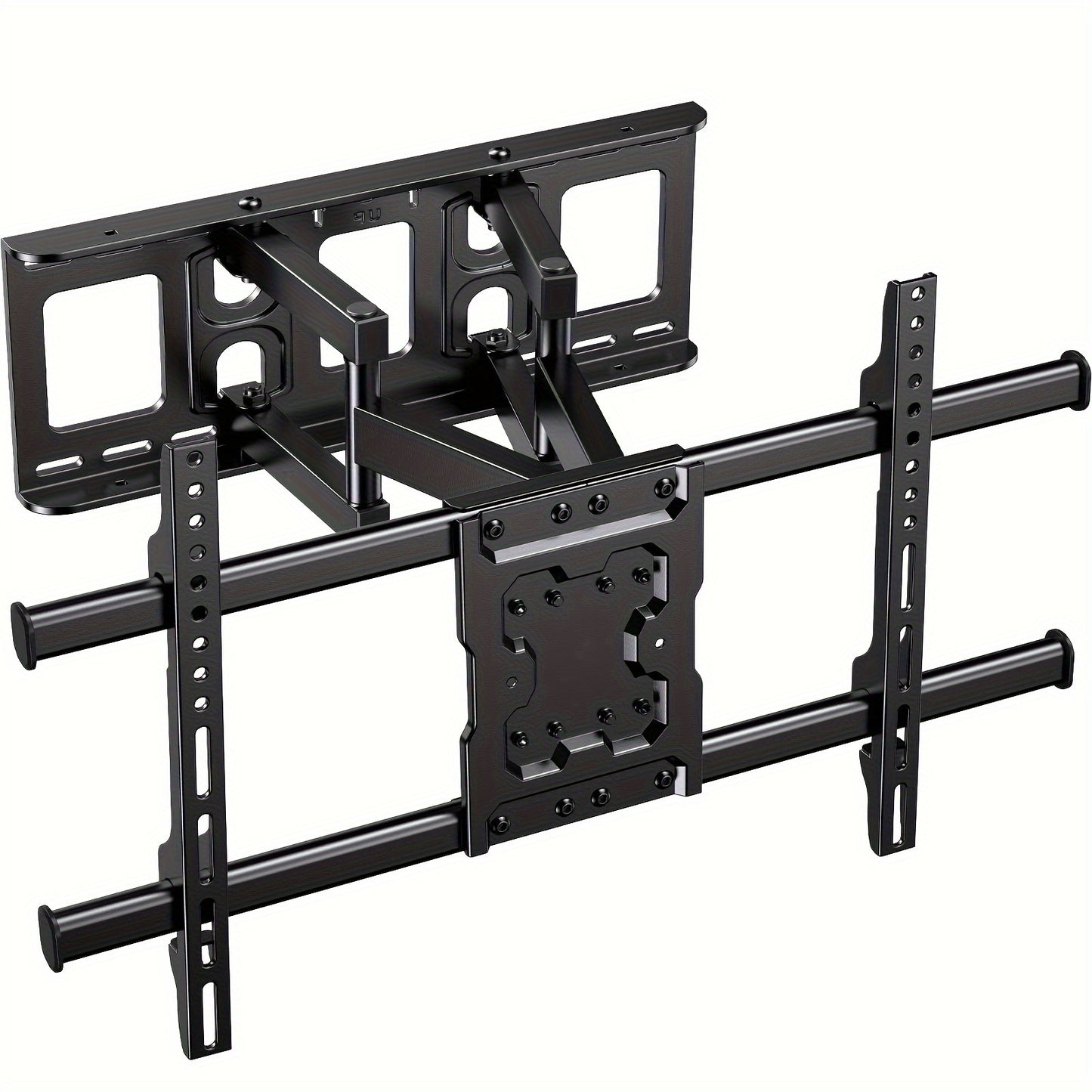 Adjustable Six-Arm Swivel TV Mount – Dual Full Motion Wall Bracket for 37-75 Inch TVs – Supports Up to 132 Lbs – VESA 200x100mm to 600x400mm Compatibility