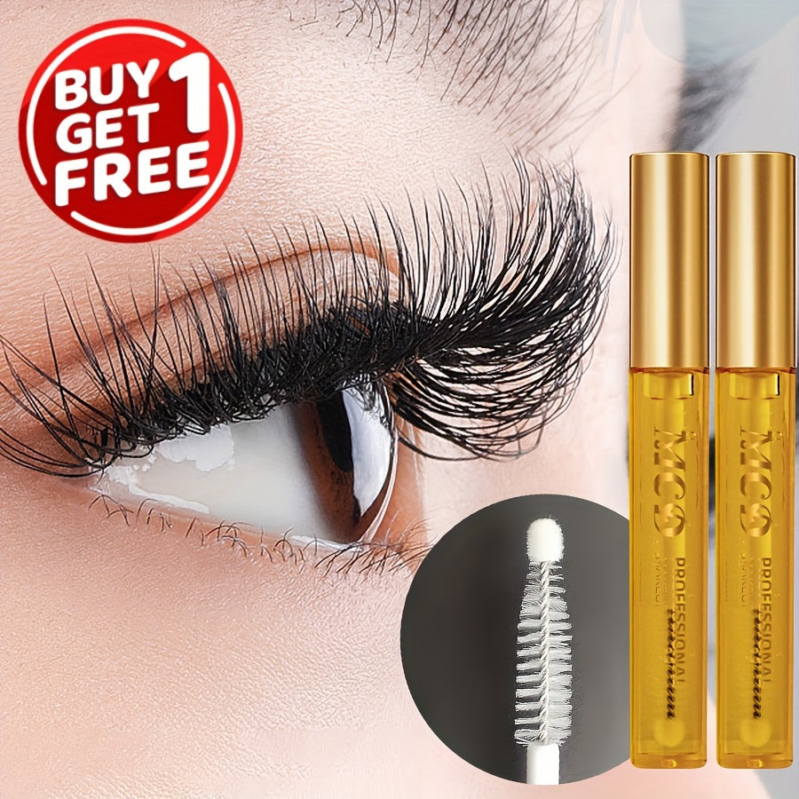 [Buy 1 Get 1 Free] Nourishing Eyelash and Eyebrow Enhancer Serum – Natural Ingredients, Deeply Moisturizing Gel Mascara Cream