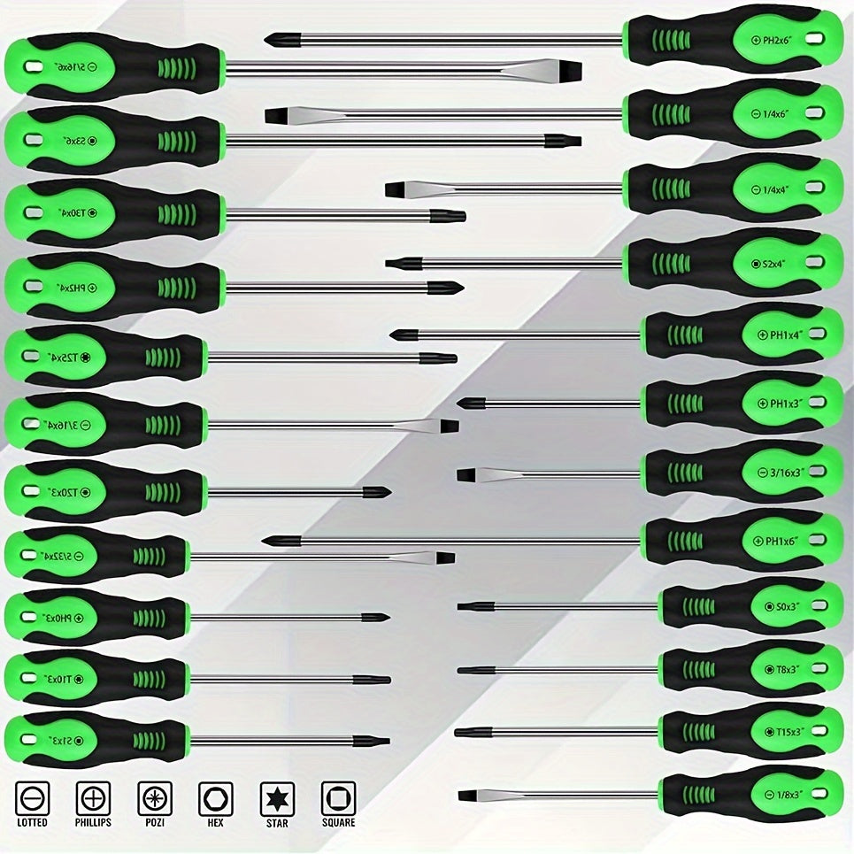 118 Piece Screwdriver Set with Magnetic Tips - Precision Screwdrivers, Allen Wrenches, Nut Drivers and More