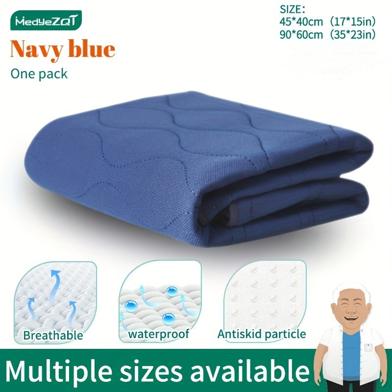 Ultra Absorbent Microfiber Urine Pad for Elderly – Washable, Non-Slip Mattress Protector for Incontinence and Bedridden Care