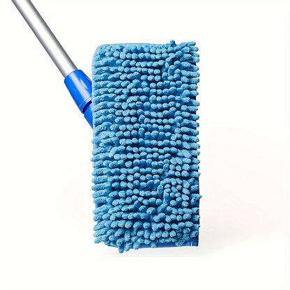 Baseboard Pro Mucho Mop - Microfiber Baseboard Cleaner Tool with Handle, Professional Quality, Lightweight & Machine Washable