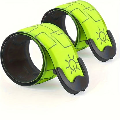 Upgraded USB Rechargeable LED Light Bracelet – Ideal for Night Outdoor Running, Sports, Halloween and Christmas Gift