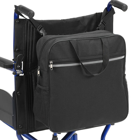 Wheelchair Hanging Storage Bag – Large Capacity Adjustable Pouch with Strap for Household, Outdoor, Travel, Bedroom, Bathroom, and Office