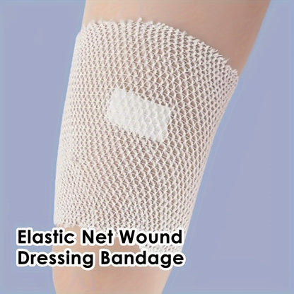 2m Soft and Breathable Elastic Mesh Bandage Roll - 78.74in Stretchable Support