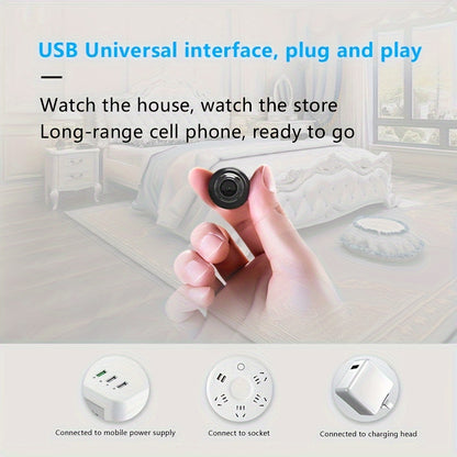 Smart Wireless Camera – Mobile Phone Remote App, Watch Anytime, Anywhere, Good Housekeeper Assistant, Remote Viewing