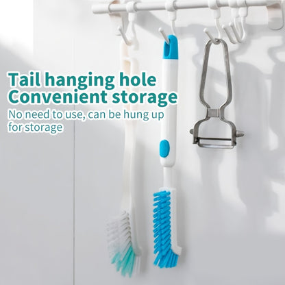 Elbow Corner Cleaning Brush - Multi-Purpose Tool for Kitchen Sinks, Bathrooms, Grooves, and Crevices, Ideal for Wash Basins