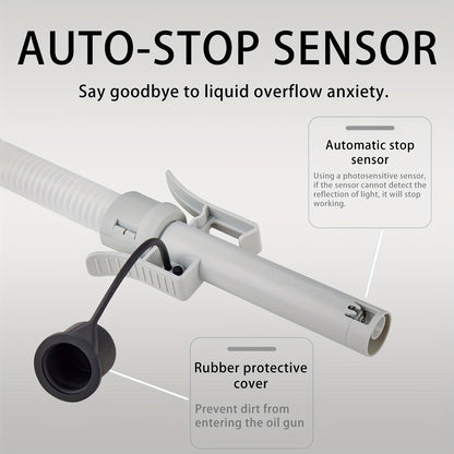 Battery-Powered Automotive Nozzle Fuel Pump – Compact and Portable Design for Easy Refueling