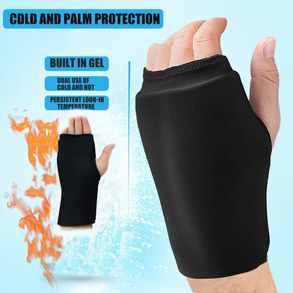 Wrist Wrap Hand Ice Pack – Microwavable and Freezable for Pain Relief