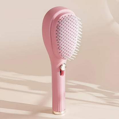 Portable Retractable Comb for Hair Care - Non-Electric, Anti-Static, Gentle on Hair, Easy Hair Removal for Home Beauty