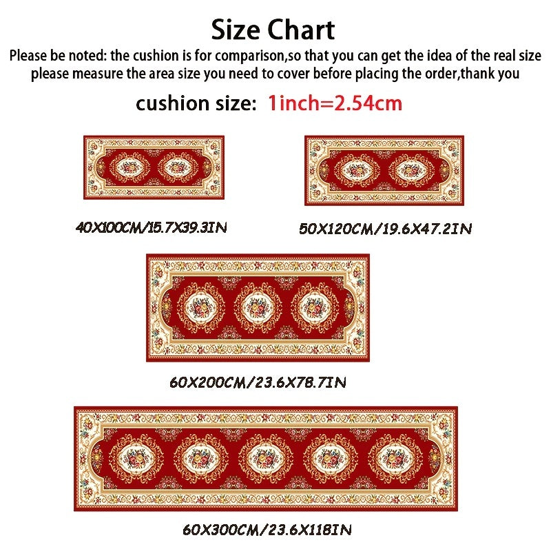 Vintage Boho Persian Runner Rug – Soft, Non-Slip, Machine Washable – Ideal for Laundry Room, Hallway, Kitchen, Living Room, Bedroom – 2'x10