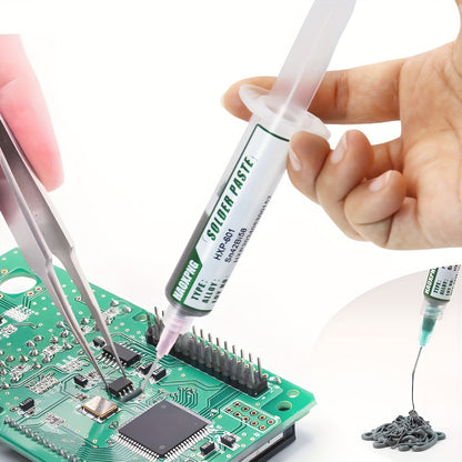 Lead-Free Solder Paste for SMD Repair – Low/High Temperature Flux, Sn42Bi58/Sn63