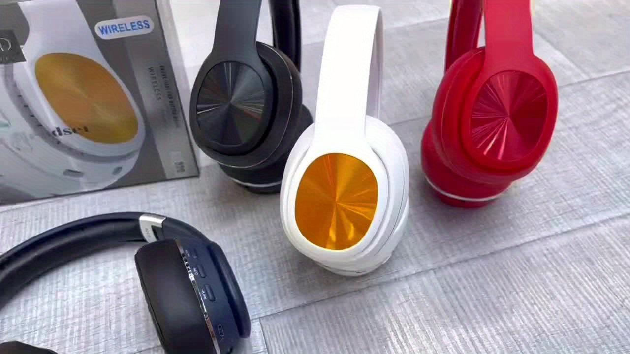 All-Day Wireless Headphones - 3-in-1 Versatility, Over-Ear Comfort, and Crystal-Clear Sound