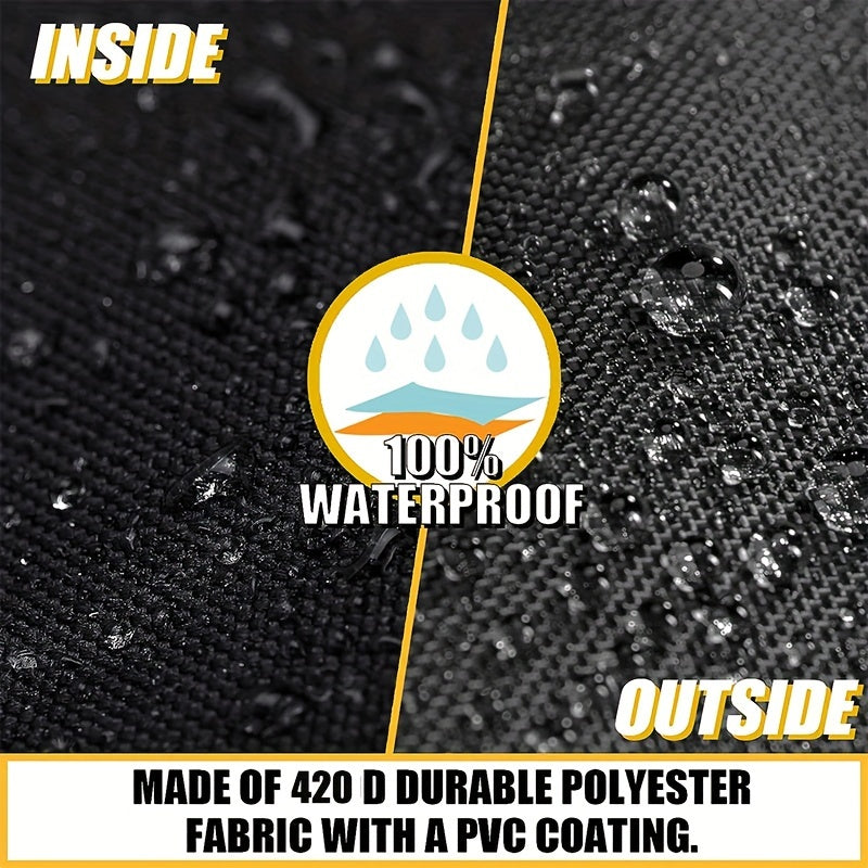 Ultimate Waterproof Universal Generator Cover – Fits Most Generators (38 x 28 x 30 Inch) – Durable, Heavy-Duty, Weather-Resistant – Easy to Install – Black