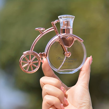 Charming Bicycle-Shaped Perfume for Women - Floral & Fruity Eau De Toilette - Fresh, Long-Lasting Scent for Everyday Wear & Romance - Ideal Gift