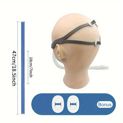 2 Pack Upgraded Headgear for Airfit P10 - Replacement Straps Compatible with ResMed Airfit P10 Nasal Pillow CPAP Mask