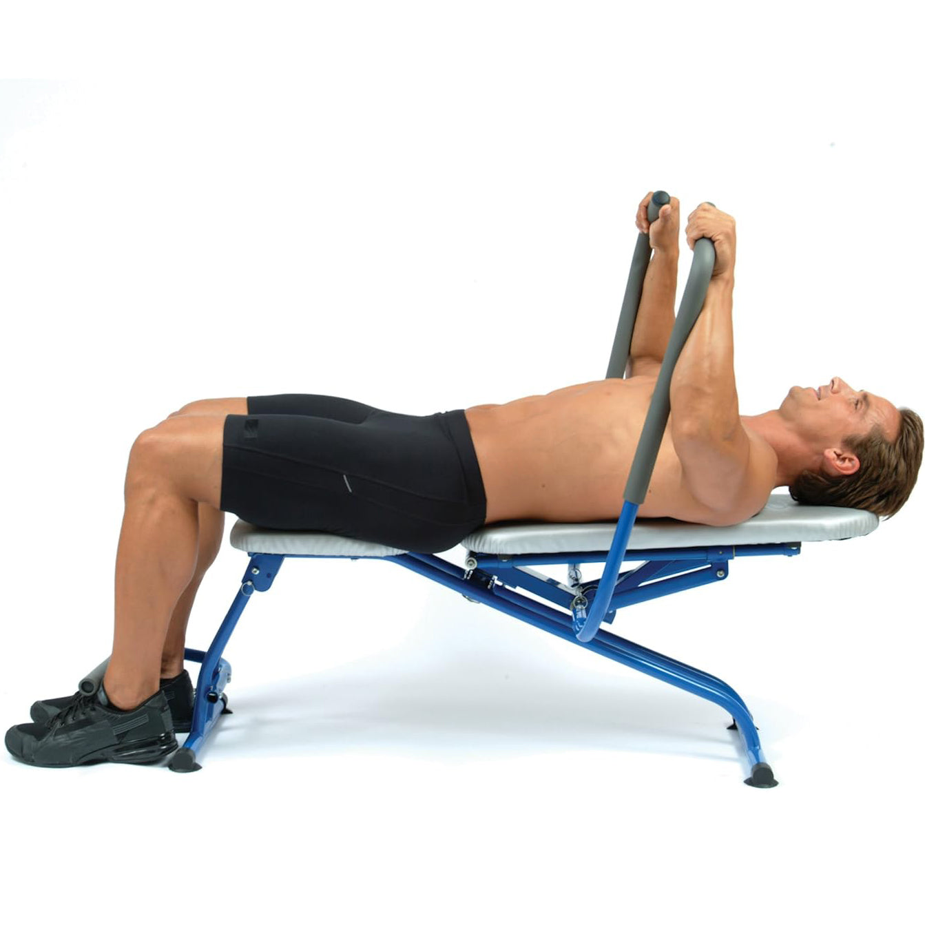 Foldable Multi-Function Workout Bench – 220° Adjustable Angle, Unique Torso Twist Technology, Includes Resistance Bands – Ideal for Full Body Workout in Home Gym