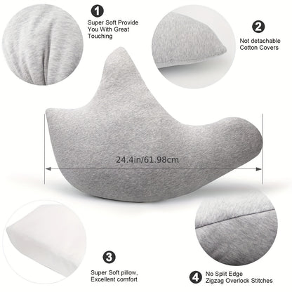 Rotator Cuff Pillow – W-Shaped Shoulder Surgery Pillow for Neck and Shoulder Pain Relief, Ideal for Side Sleepers