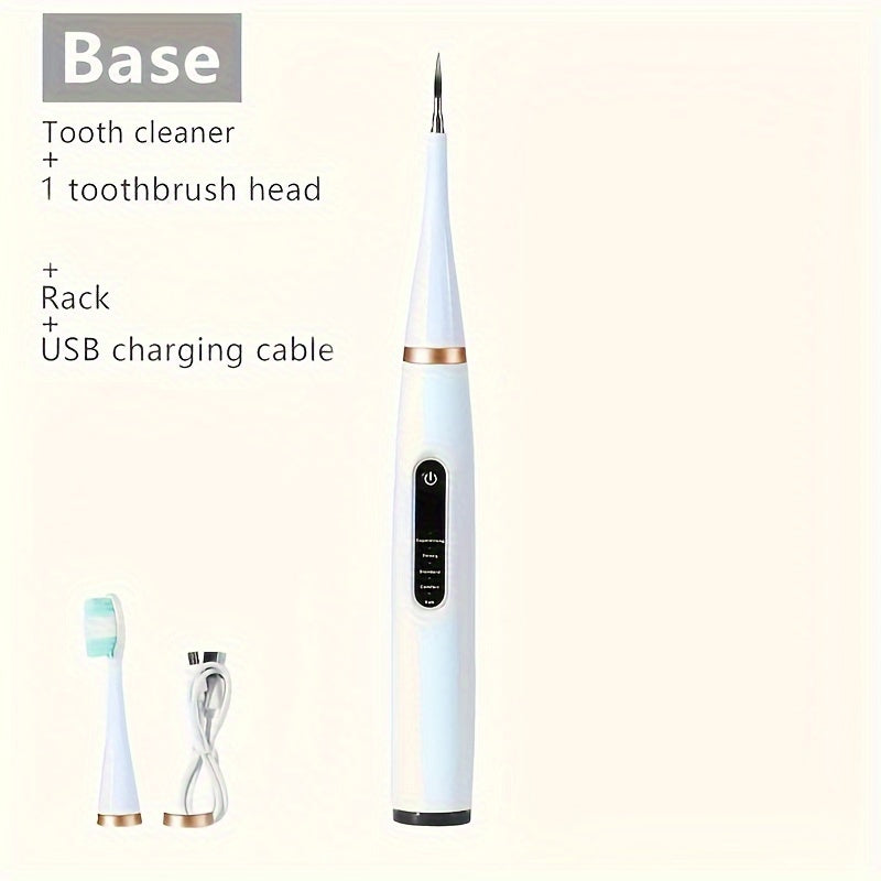 ProClean Electric Teeth Whitening Tool - Professional-Grade, Effortlessly Removes Calculus, Tartar and Smoke Stains for a Brighter Smile at Home