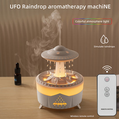 Simulated Water Drop Humidifier – Large Capacity Smart Aromatherapy Diffuser – Ideal for Home – Intuitive Atomization Technology