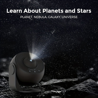 13-in-1 Star Projector Night Light – Galaxy & Planetarium Projector for Bedroom, Aurora Effects