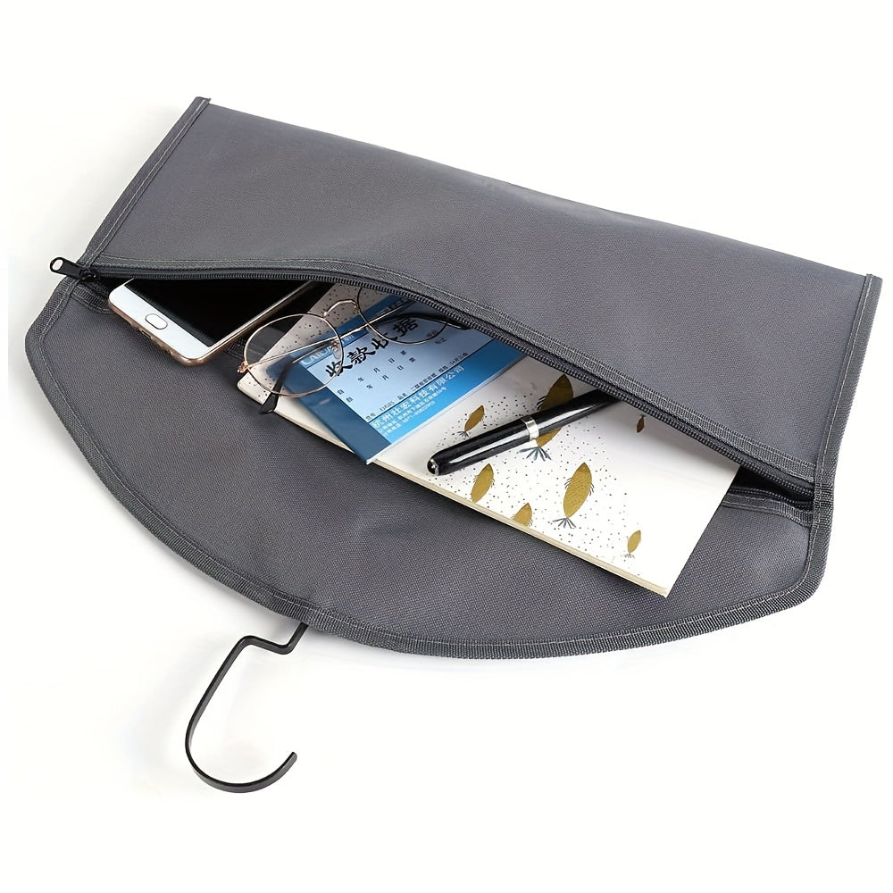 Wardrobe Hidden Hanger Bag - Concealed Storage for Money, Documents, Bills, Watches and Other Valuables