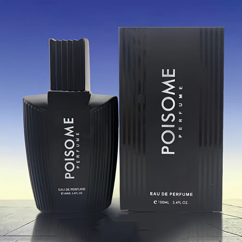 100ml Eau de Parfum for Men - Long-Lasting, Refreshing Cologne with Seductive Scent, Ideal for Dating, Daily Use and Father's Day Gift