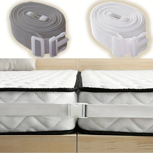 Bed Strap Mattress Joiner – 33ft Long Bed Connector Strap with Adjustable Buckle, Reduces Burden and Keeps Mattresses Together